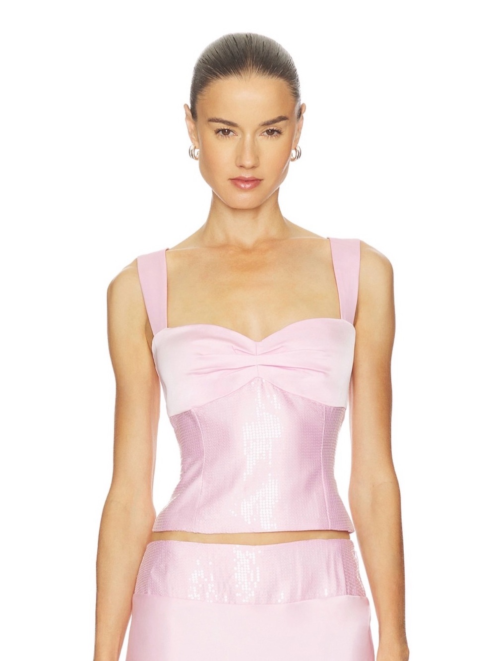 NWT Runaway The Label Medina Top in Musk XS
